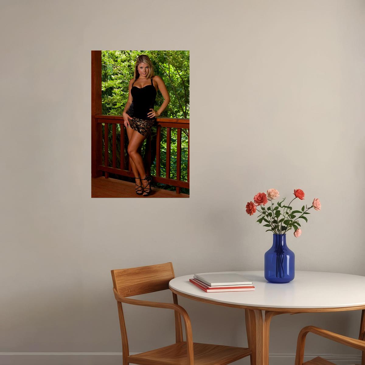 Sherri Chanel Sexy Hot Female Model Poster Wall Art Print Home Wall Decor