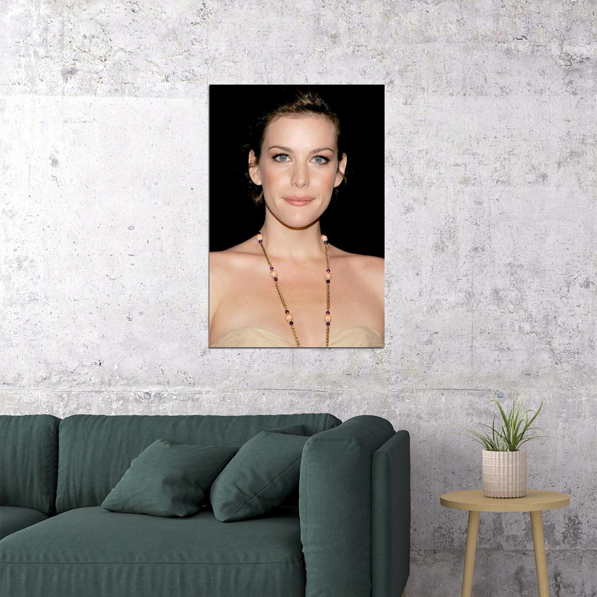 Liv Tyler Beauty Female Model Poster Wall Art Print Home Wall Decor