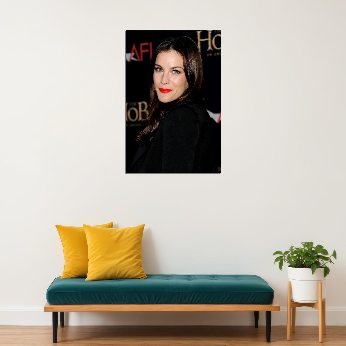 Liv Tyler Cute Female Model Poster Wall Art Print Home Wall Decor