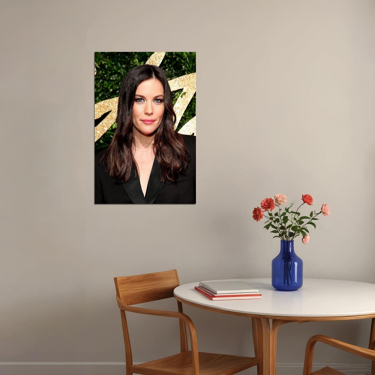 Liv Tyler Cute Woman Model Poster Wall Art Print Home Wall Decor