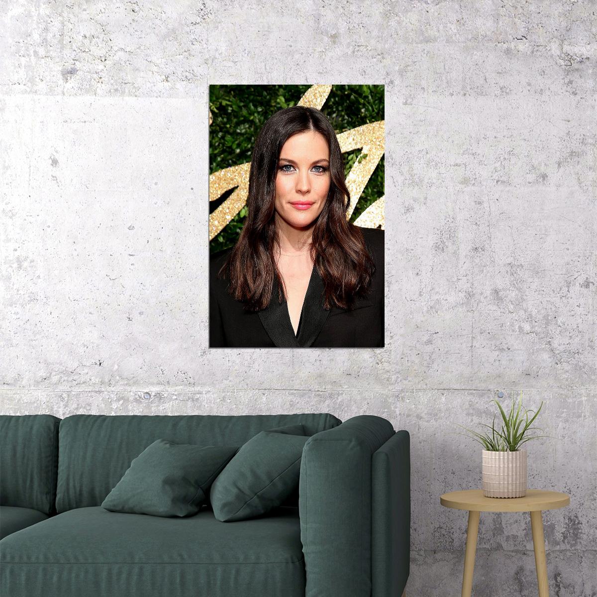 Liv Tyler Cute Woman Model Poster Wall Art Print Home Wall Decor