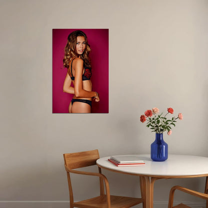 Sandra Kubicka Sexy Beauty Female Model Poster Wall Art Print Home Wall Decor