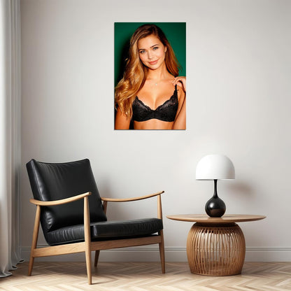 Sandra Kubicka Sexy Cute Female Model Poster Wall Art Print Home Wall Decor