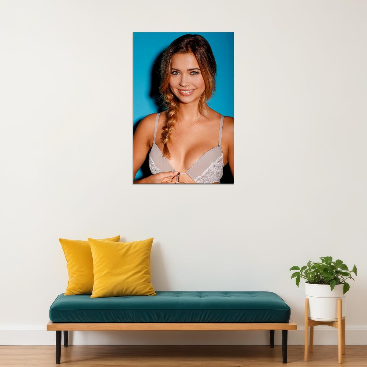 Sandra Kubicka Sexy Hot Female Model Poster Wall Art Print Home Wall Decor
