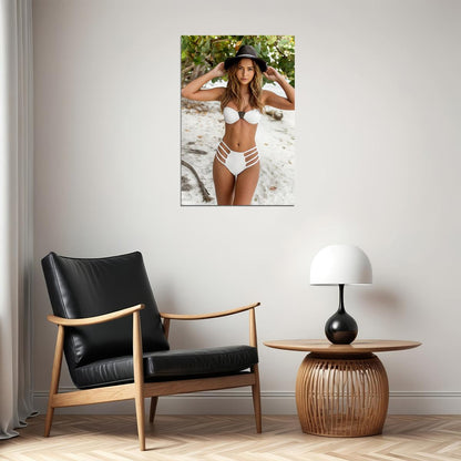 Sandra Kubicka Sexy Hot Female Model Poster Wall Art Print Home Wall Decor