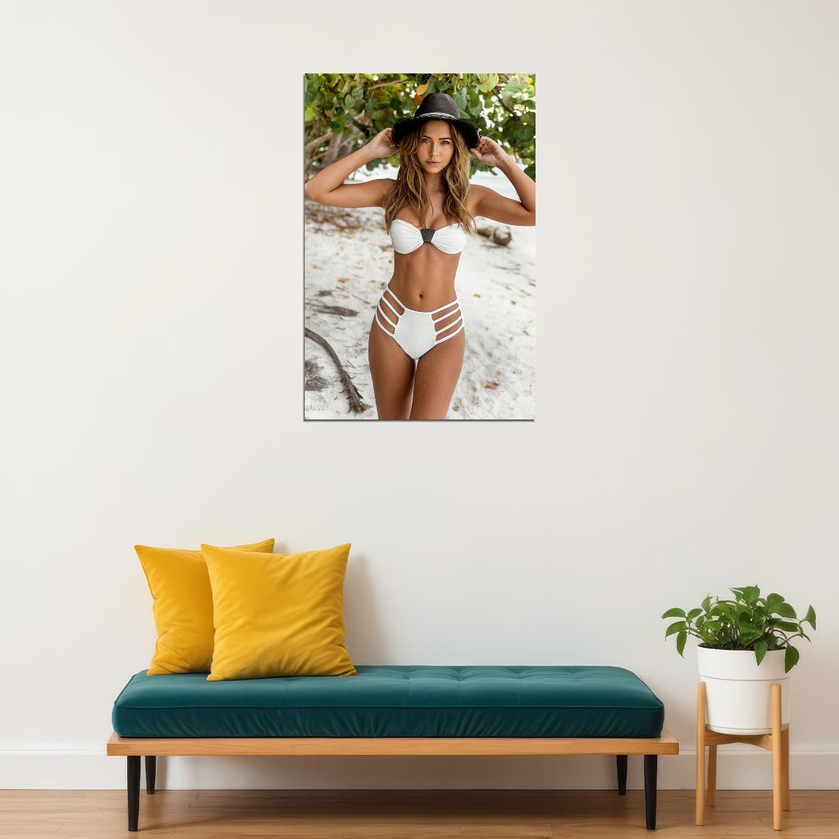 Sandra Kubicka Sexy Hot Female Model Poster Wall Art Print Home Wall Decor