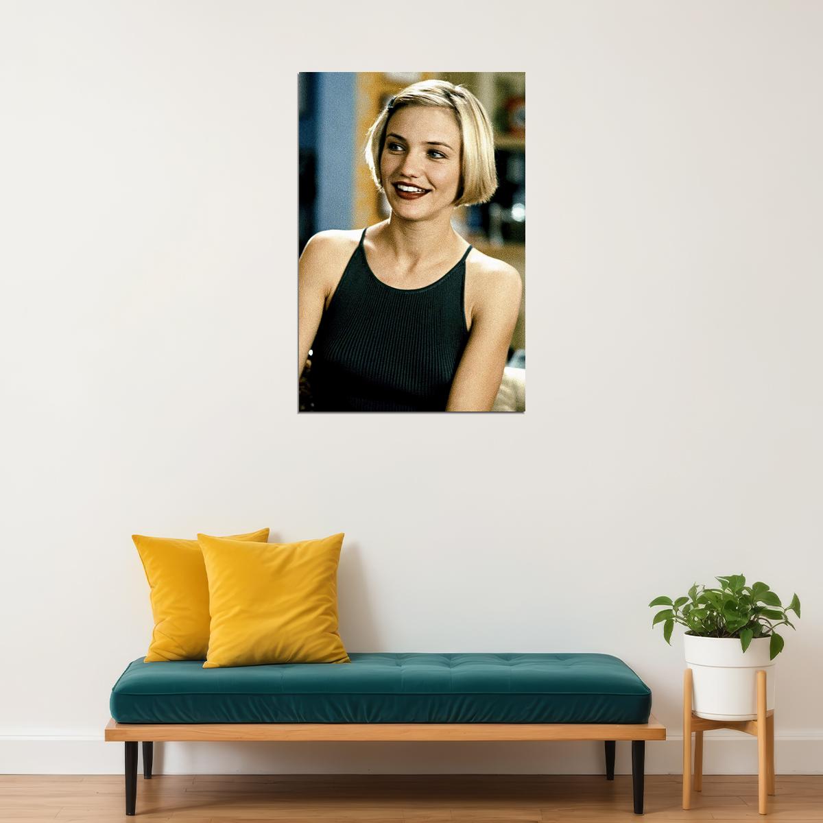 Cameron Diaz Movie Actress Sexy Sweet Poster Wall Art Print Home Wall Decor