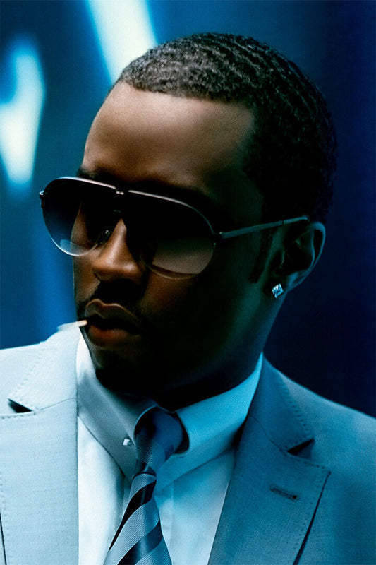 Puff Daddy Sunglasses Rapper Poster Wall Art Print Home Wall Decor