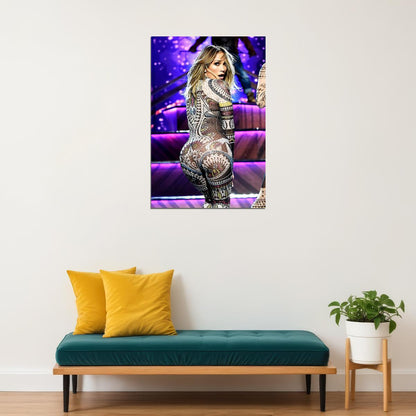 Jennifer Lopez Sexy Hot Singer Poster Wall Art Print Home Wall Decor