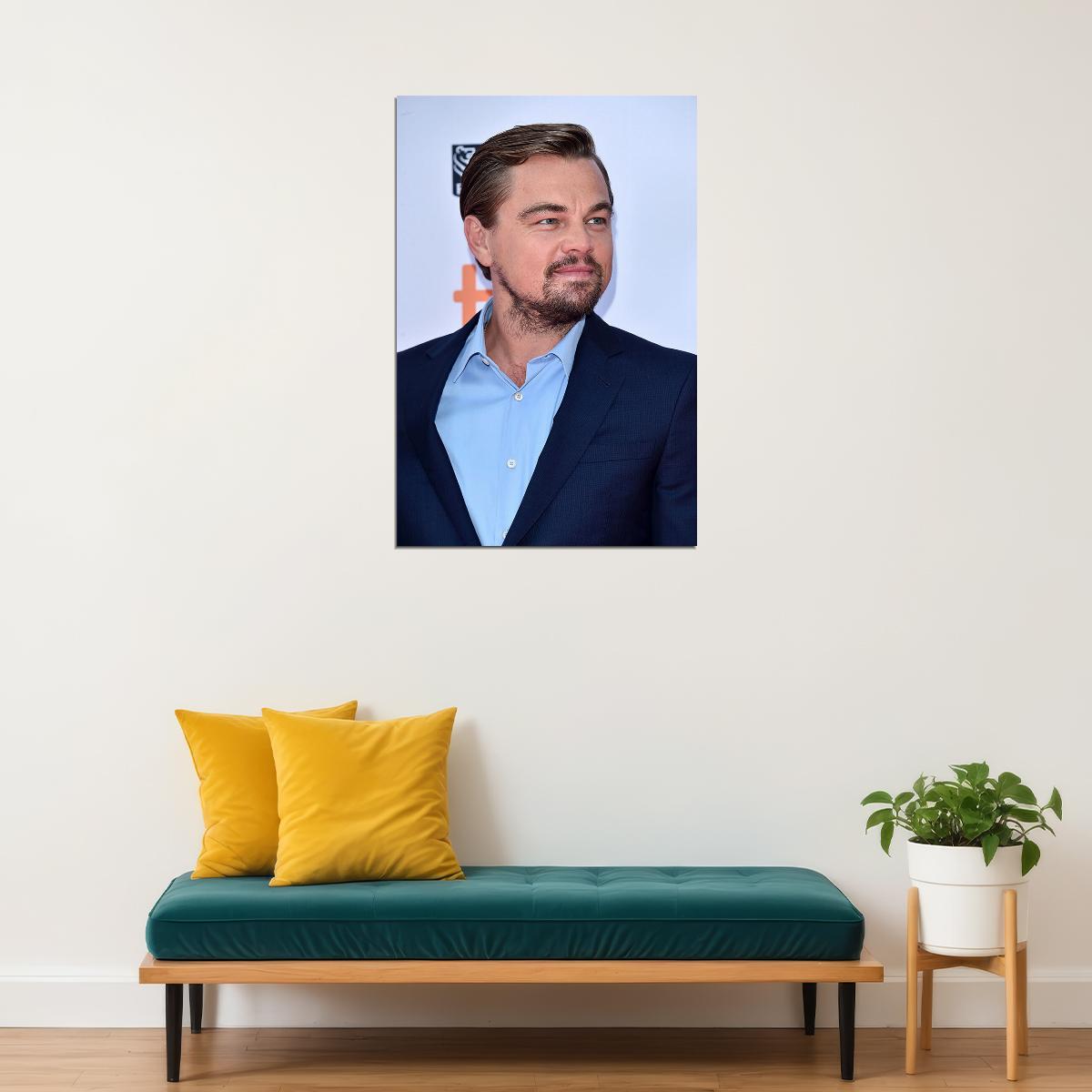 Leonardo Dicaprio Stylish Actor Male Poster Wall Art Print Home Wall Decor