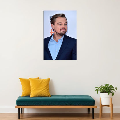 Leonardo Dicaprio Stylish Actor Male Poster Wall Art Print Home Wall Decor