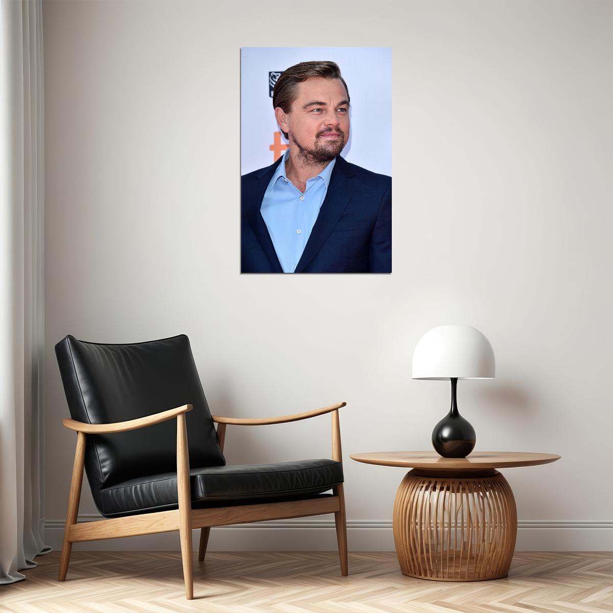 Leonardo Dicaprio Stylish Actor Male Poster Wall Art Print Home Wall Decor