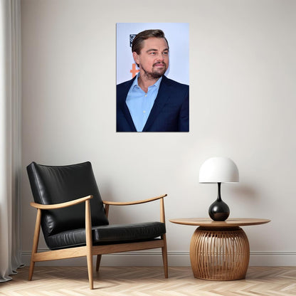 Leonardo Dicaprio Stylish Actor Male Poster Wall Art Print Home Wall Decor