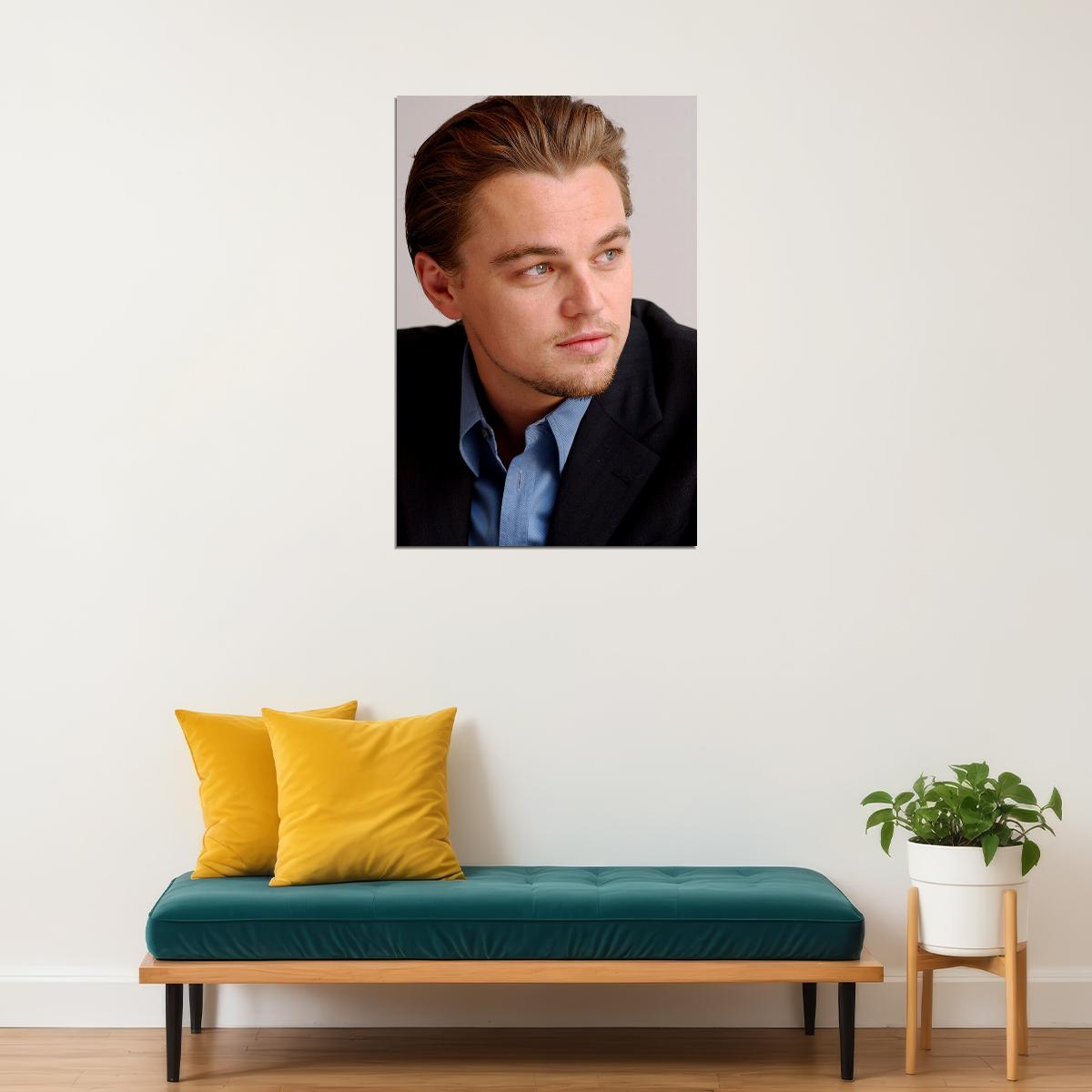 Leonardo Dicaprio Charisma Actor Poster Wall Art Print Home Wall Decor