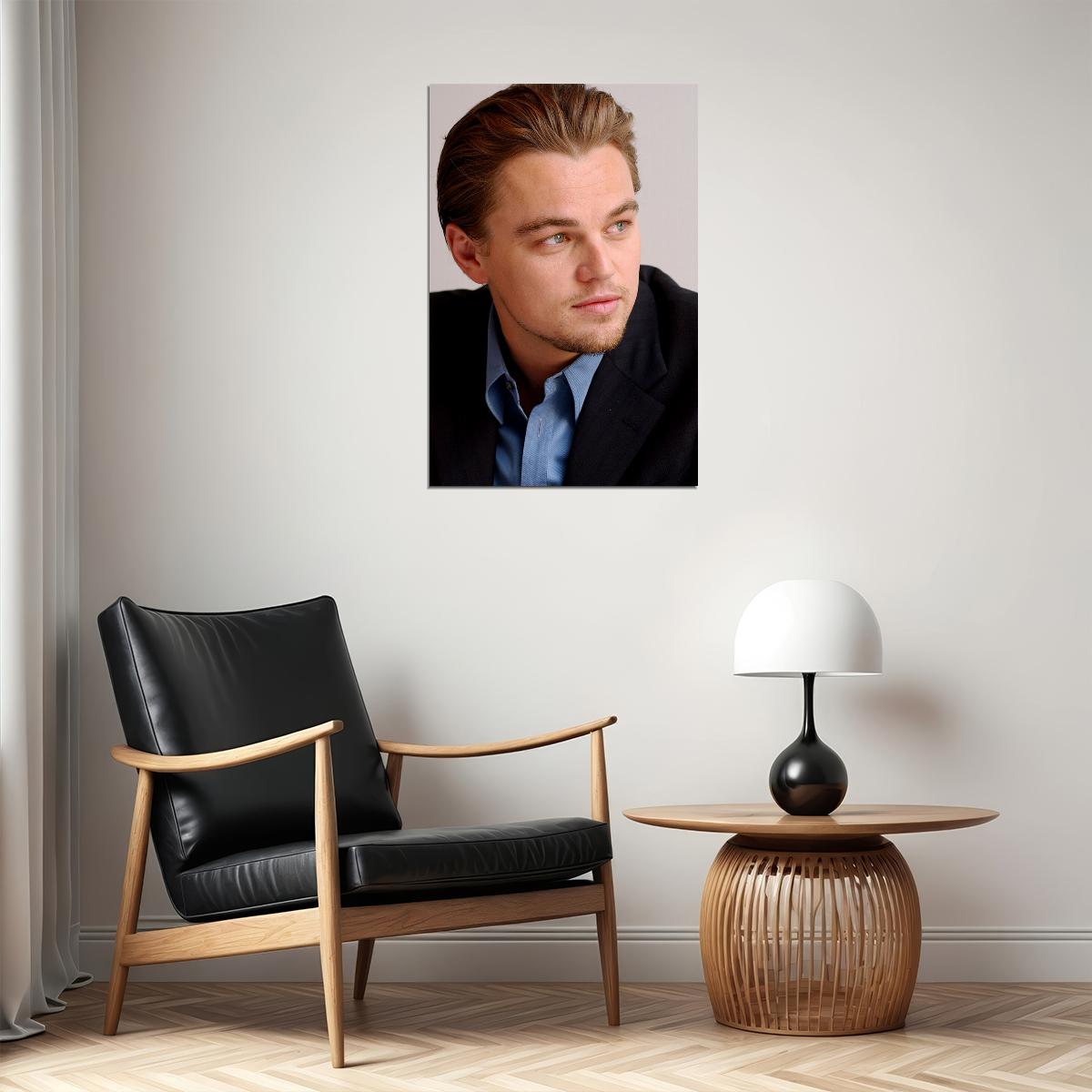 Leonardo Dicaprio Charisma Actor Poster Wall Art Print Home Wall Decor