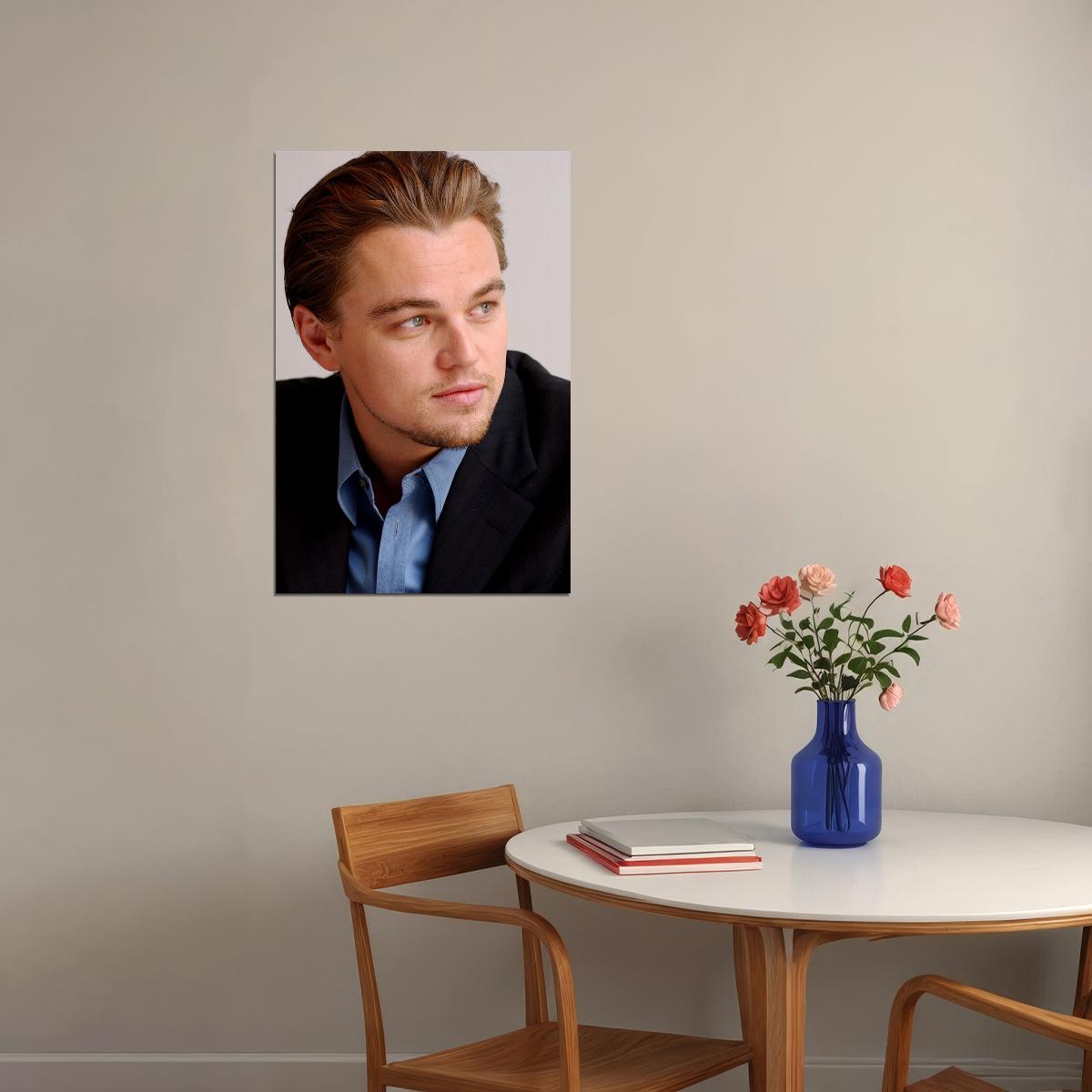 Leonardo Dicaprio Charisma Actor Poster Wall Art Print Home Wall Decor