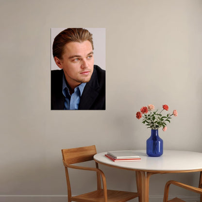 Leonardo Dicaprio Charisma Actor Poster Wall Art Print Home Wall Decor