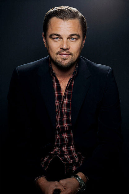 Leonardo Dicaprio Handsome Actor Poster Wall Art Print Home Wall Decor