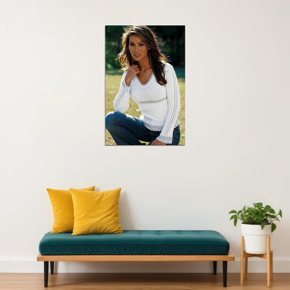 Morena Vorwin Cute Sweet Female Model Poster Wall Art Print Home Wall Decor