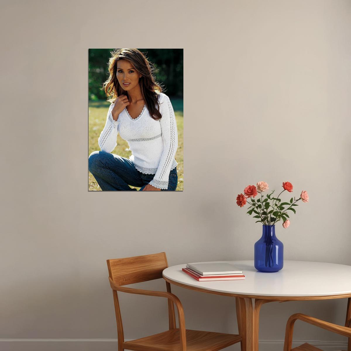 Morena Vorwin Cute Sweet Female Model Poster Wall Art Print Home Wall Decor