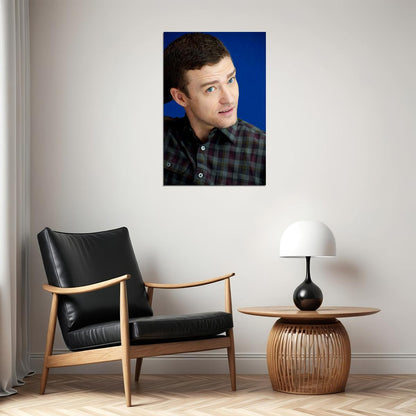 Justin Timberlake Rock Music Singer Cute Poster Wall Art Print Home Wall Decor