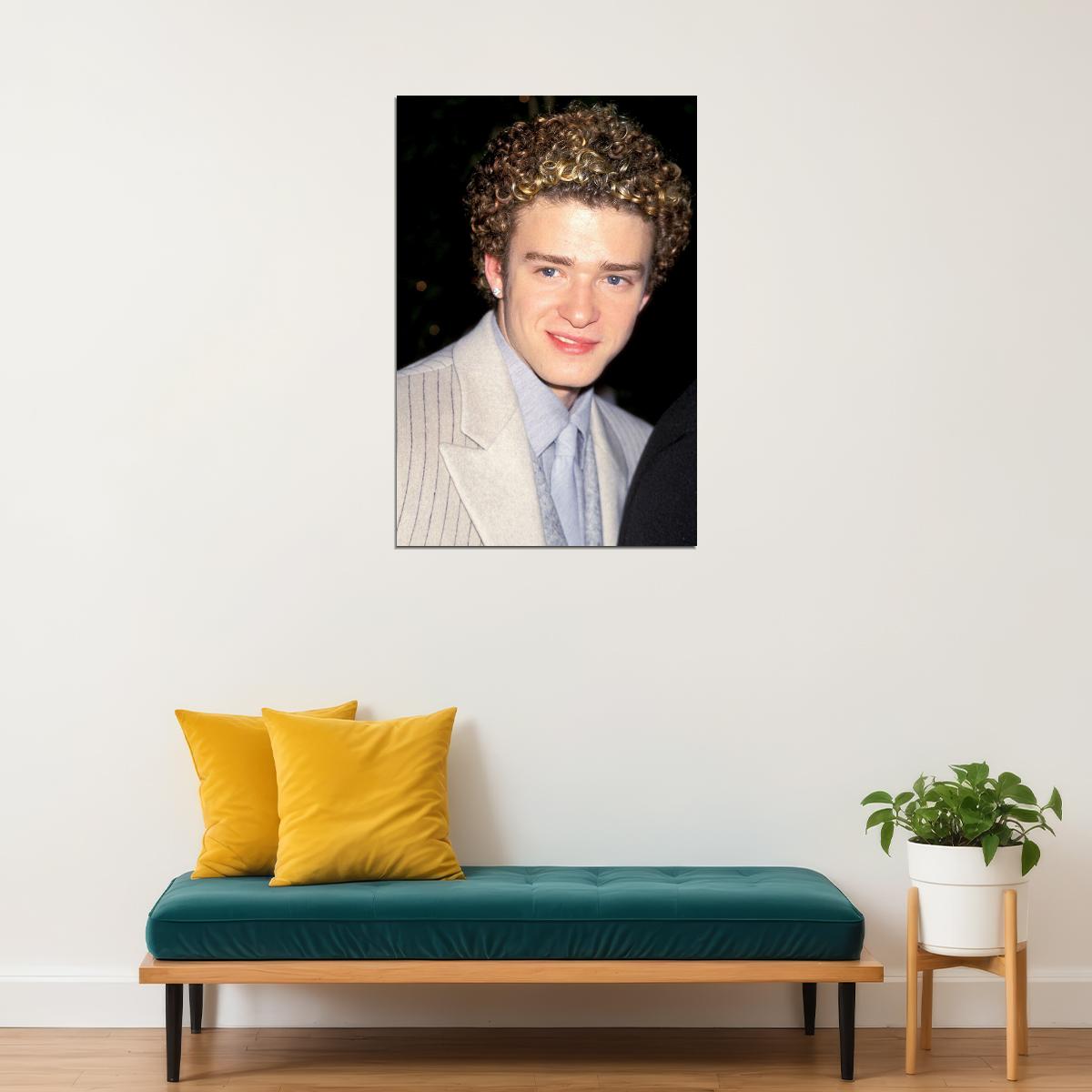 Justin Timberlake Rock Singer Artist Poster Wall Art Print Home Wall Decor