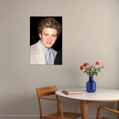 Justin Timberlake Rock Singer Artist Poster Wall Art Print Home Wall Decor