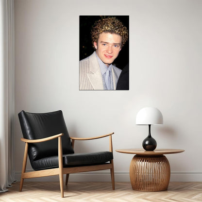 Justin Timberlake Rock Singer Artist Poster Wall Art Print Home Wall Decor