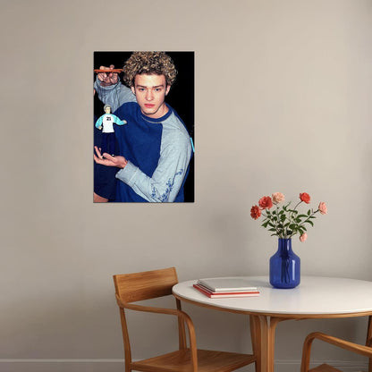Justin Timberlake Rock Music Singer Poster Wall Art Print Home Wall Decor