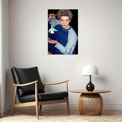 Justin Timberlake Rock Music Singer Poster Wall Art Print Home Wall Decor