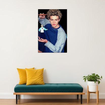 Justin Timberlake Rock Music Singer Poster Wall Art Print Home Wall Decor
