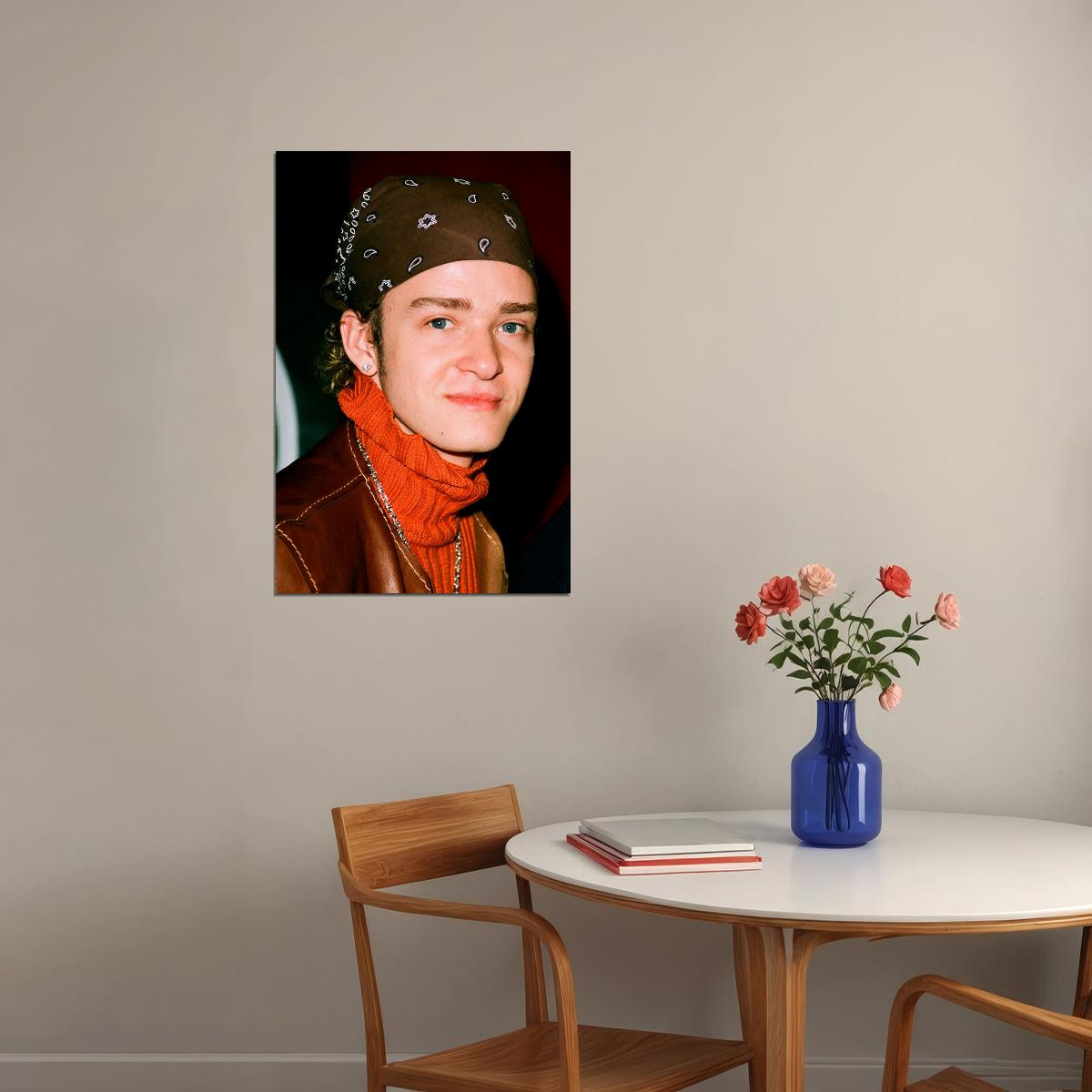 Justin Timberlake Rock Music Singer Artist Poster Wall Art Print Home Wall Decor