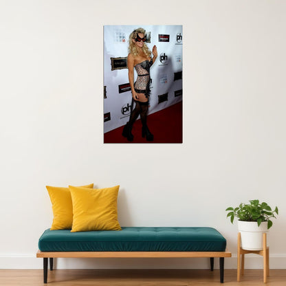 Jenny Mccarthy Naughty But Nice Woman Poster Wall Art Print Home Wall Decor