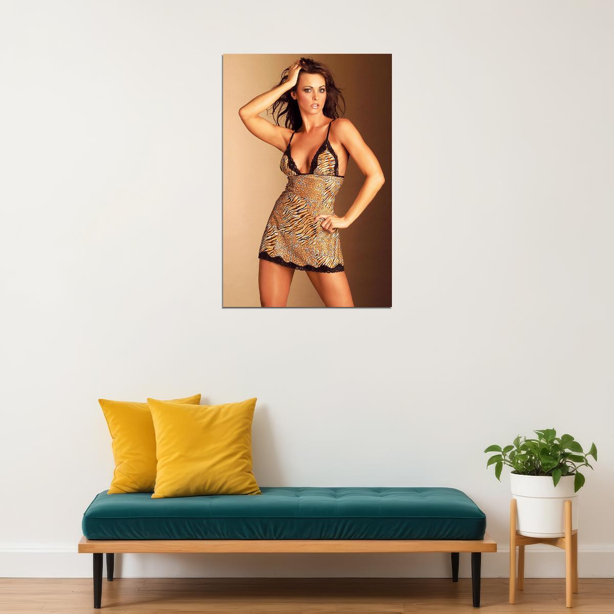 Karen Mcdougal Sexy Hot Female Model Poster Wall Art Print Home Wall Decor