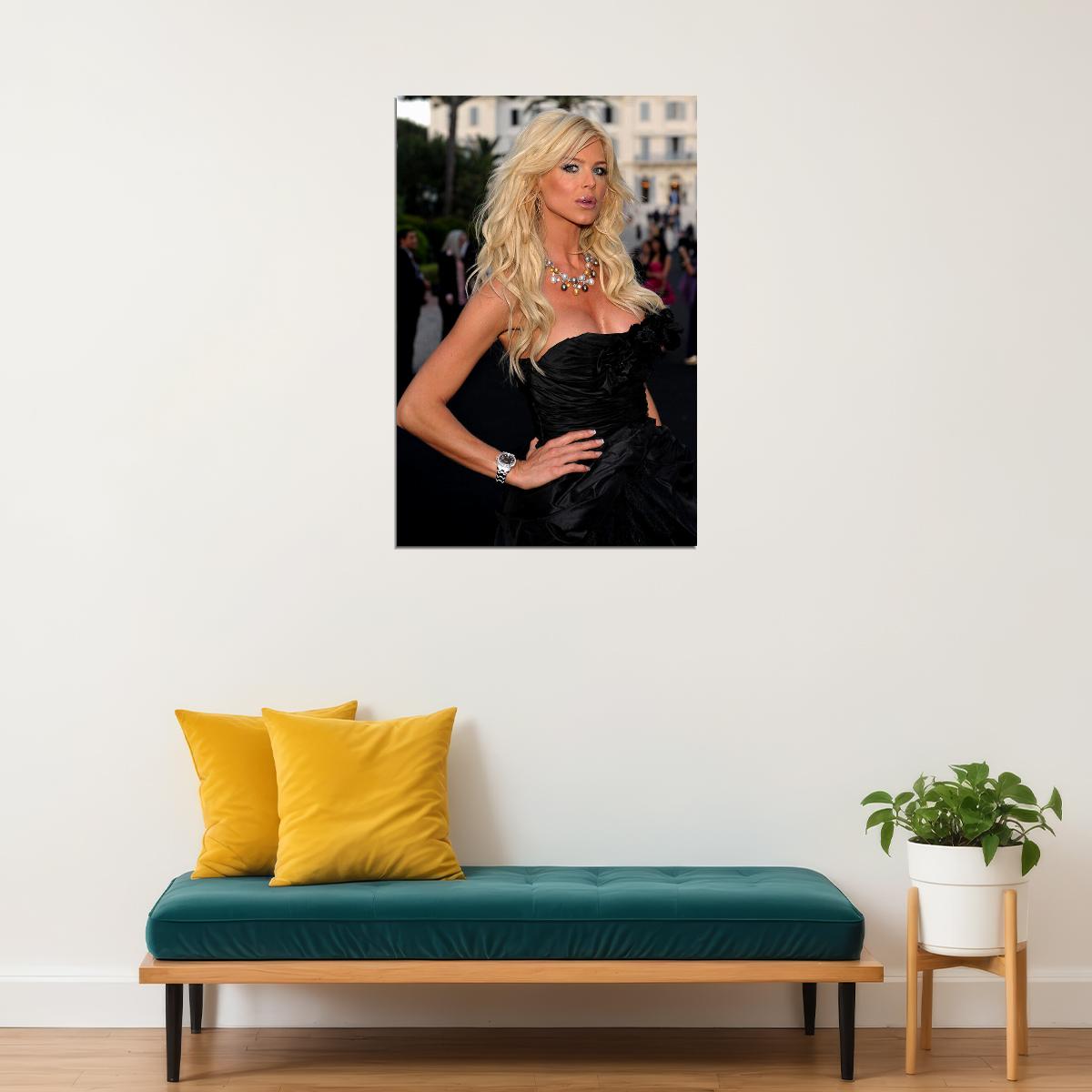 Victoria Silvstedt Best Fashion Model Poster Wall Art Print Home Wall Decor