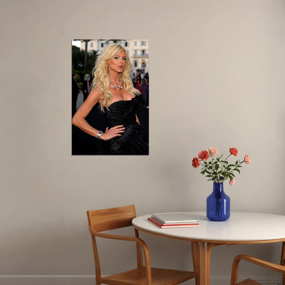 Victoria Silvstedt Best Fashion Model Poster Wall Art Print Home Wall Decor