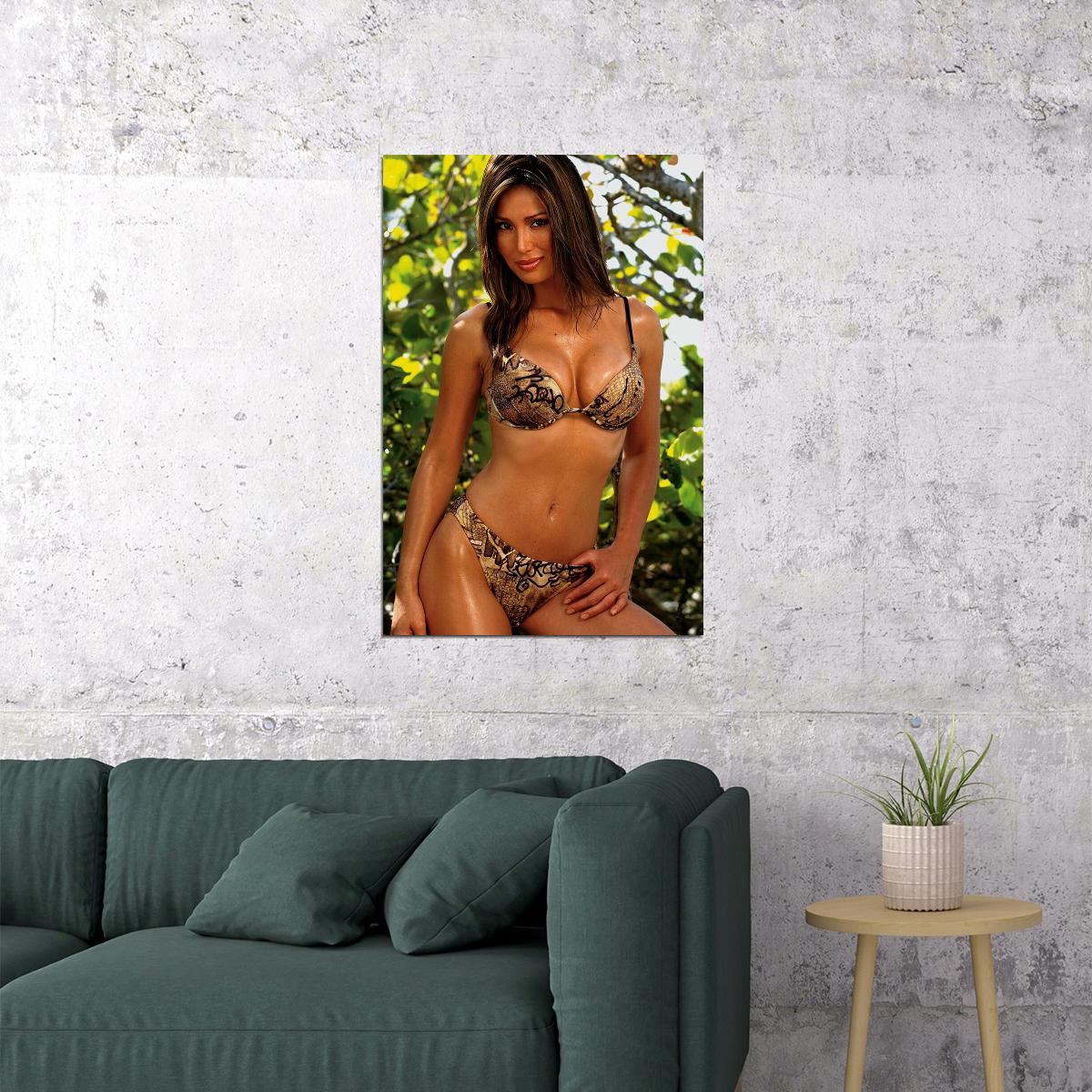 Morena Vorwin Hot Sweet Female Model Poster Wall Art Print Home Wall Decor