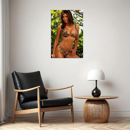 Morena Vorwin Hot Sweet Female Model Poster Wall Art Print Home Wall Decor