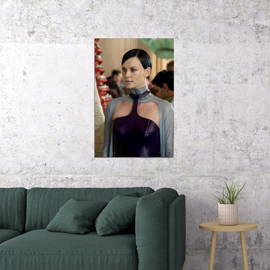 Aeon Flux Movıe Charlize Theron Murder Poster Wall Art Print Home Wall Decor