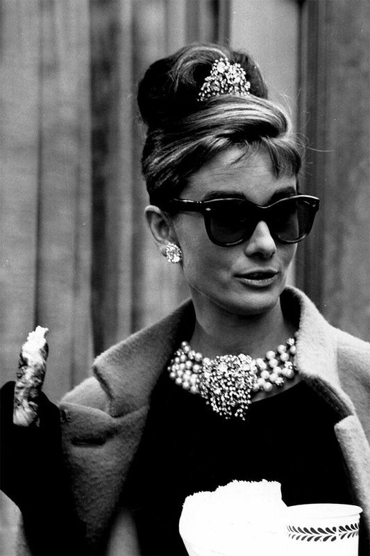 Breakfast At Tiffany's Movie Hepburn Comedy Drama Poster Wall Art Print Home Wall Decor