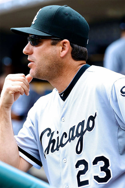 Basebal Robin Ventura Chicago Poster Wall Art Print Home Wall Decor