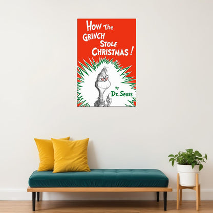 How The Grinch Stole Christmas Movie Comedy Family Poster Wall Art Print Home Wall Decor