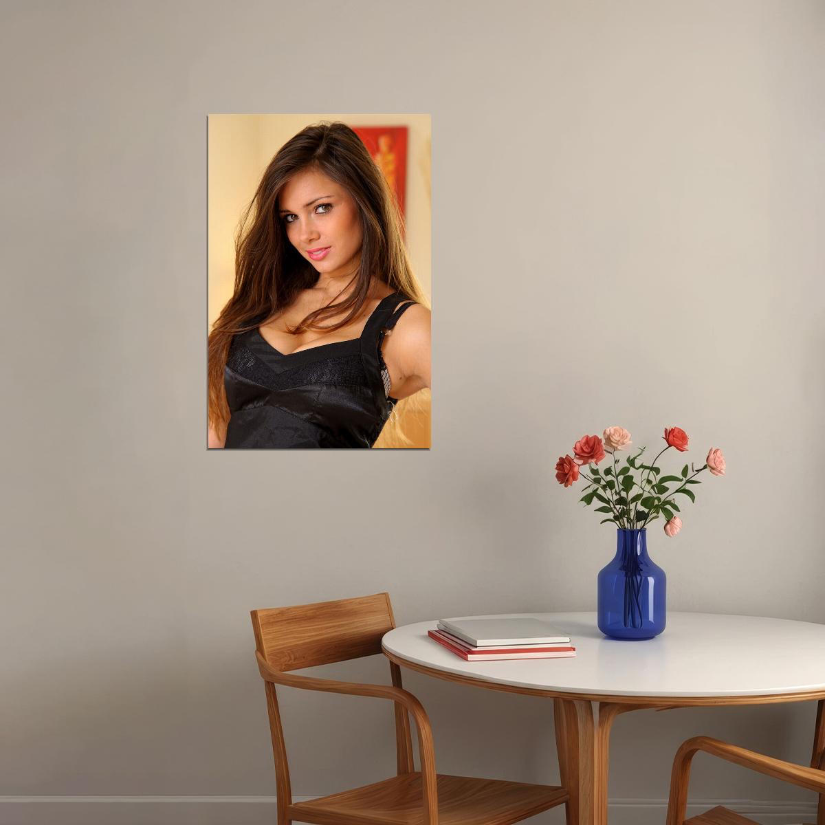 Lousia Marie Sexy Female Model Poster Wall Art Print Home Wall Decor