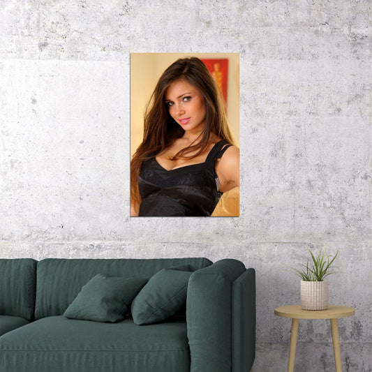 Lousia Marie Sexy Female Model Poster Wall Art Print Home Wall Decor
