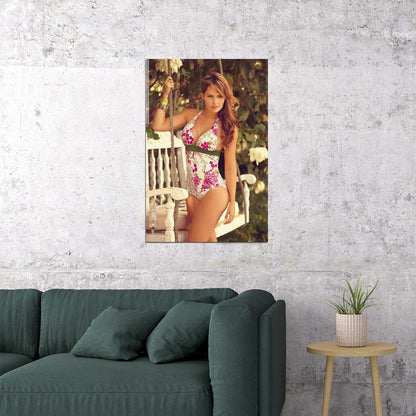 Melissa Giraldo Sexy Female Model Poster Wall Art Print Home Wall Decor