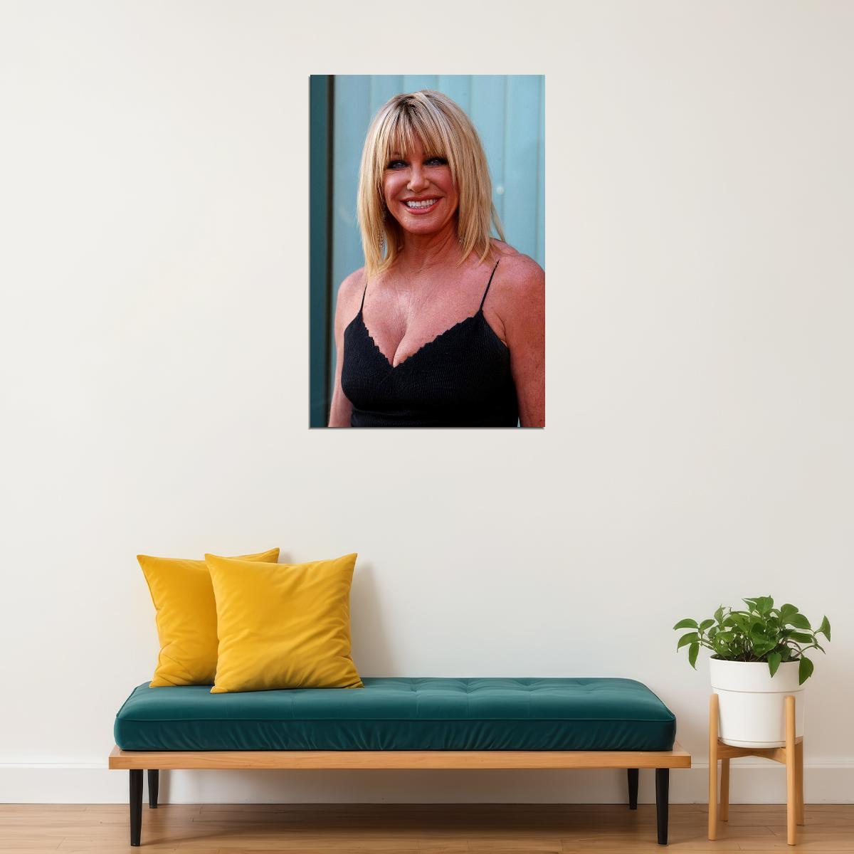 Suzanne Somers Actress Sexy Female Singer Poster Wall Art Print Home Wall Decor