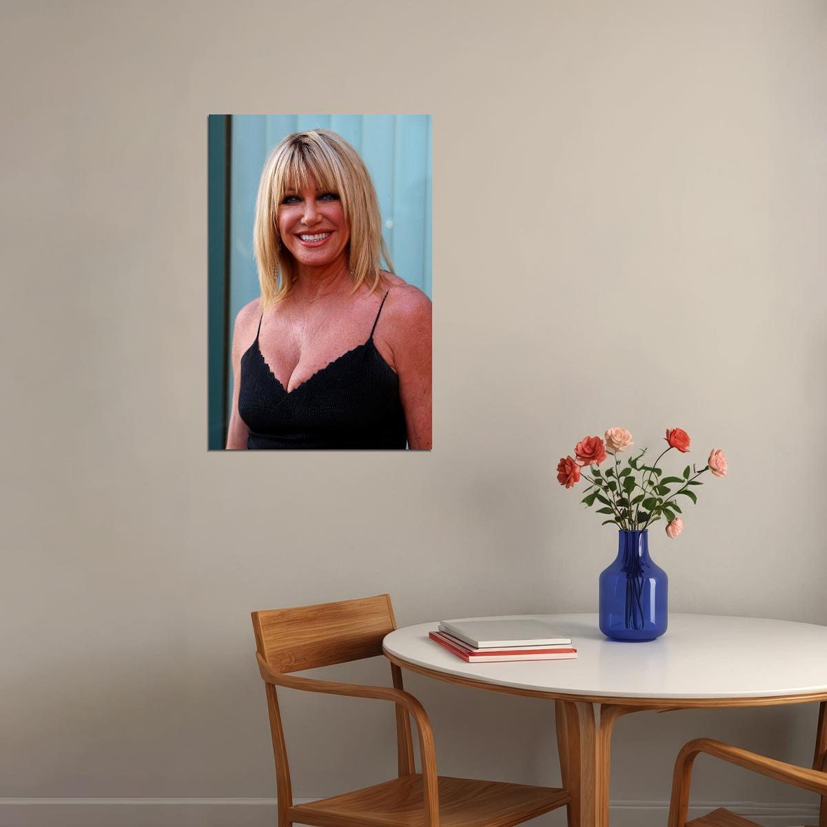 Suzanne Somers Actress Sexy Female Singer Poster Wall Art Print Home Wall Decor