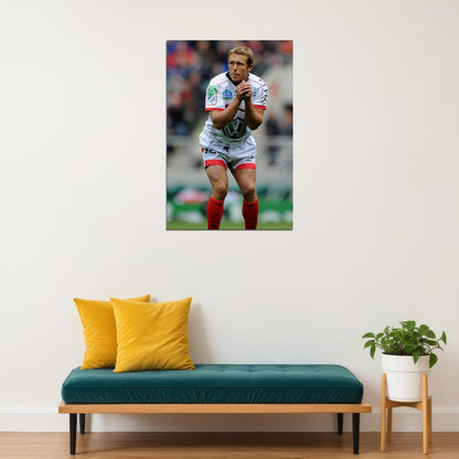 Jonny Wilkinson England Rugby Sport Poster Wall Art Print Home Wall Decor