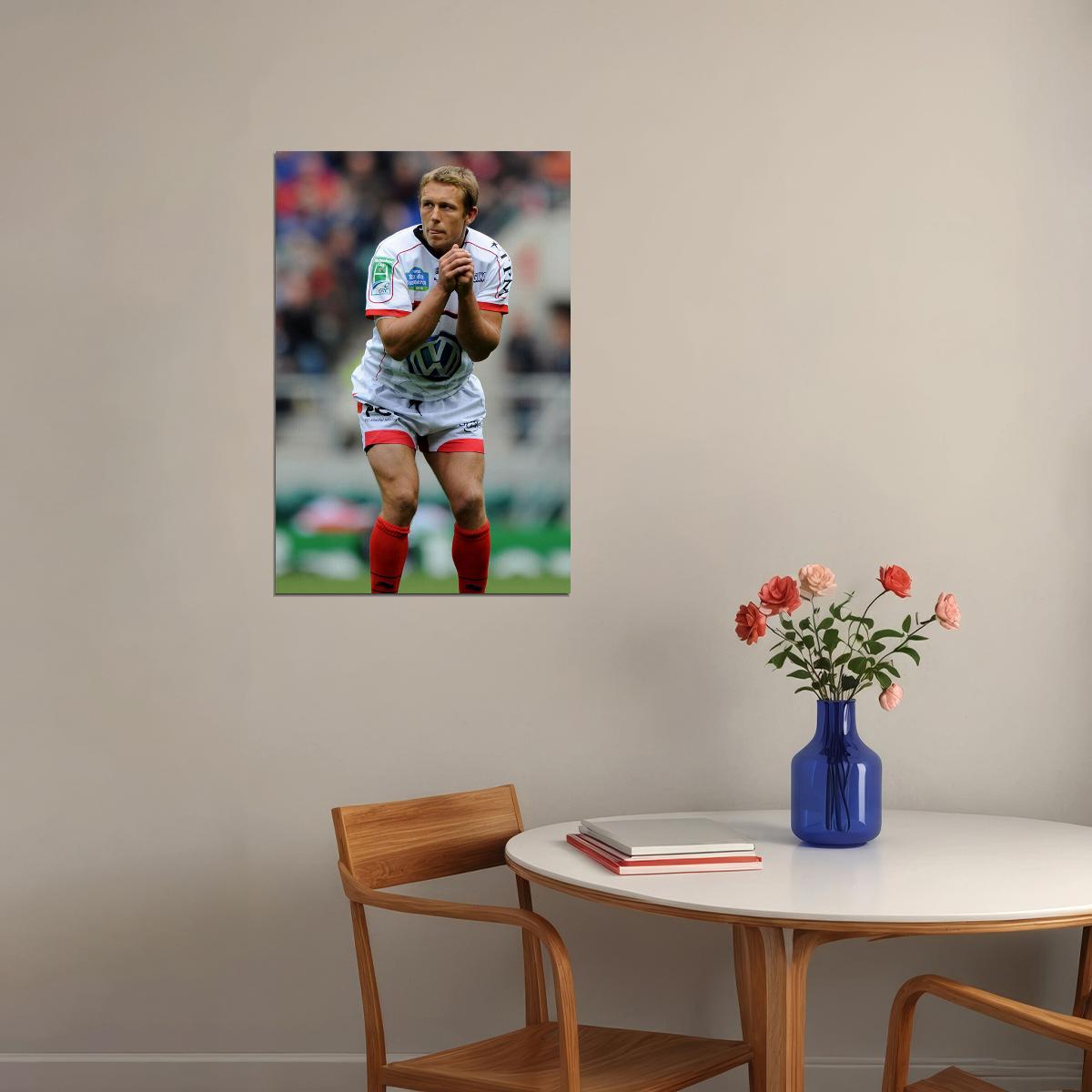 Jonny Wilkinson England Rugby Sport Poster Wall Art Print Home Wall Decor