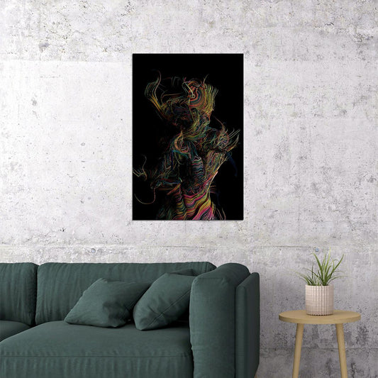 Marijuana Dope Dimensions Colorful Poster Wall Art Print Home Wall Decor